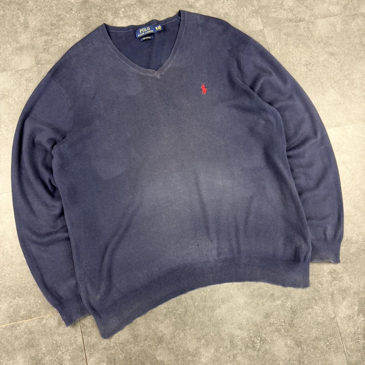 Polo Ralph Lauren 2000’s v neck knit jumper