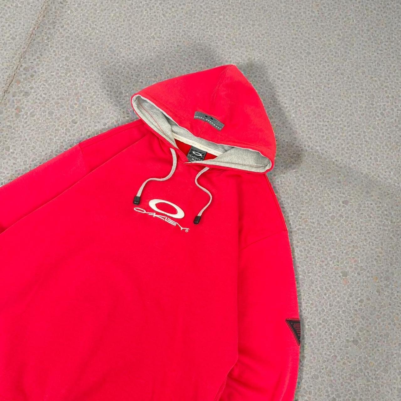 Rare Oakley Software Vintage Y2K Surfwear gorpcore logo boxy hoodie