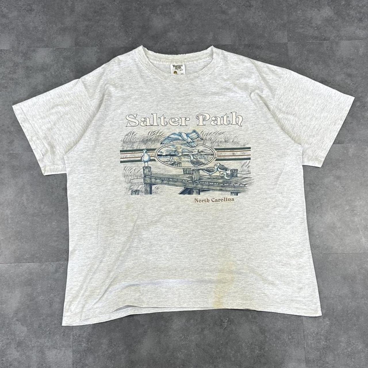 Tennessee river gold T 2000s Y2K logo print North Carolina graphic T shirt