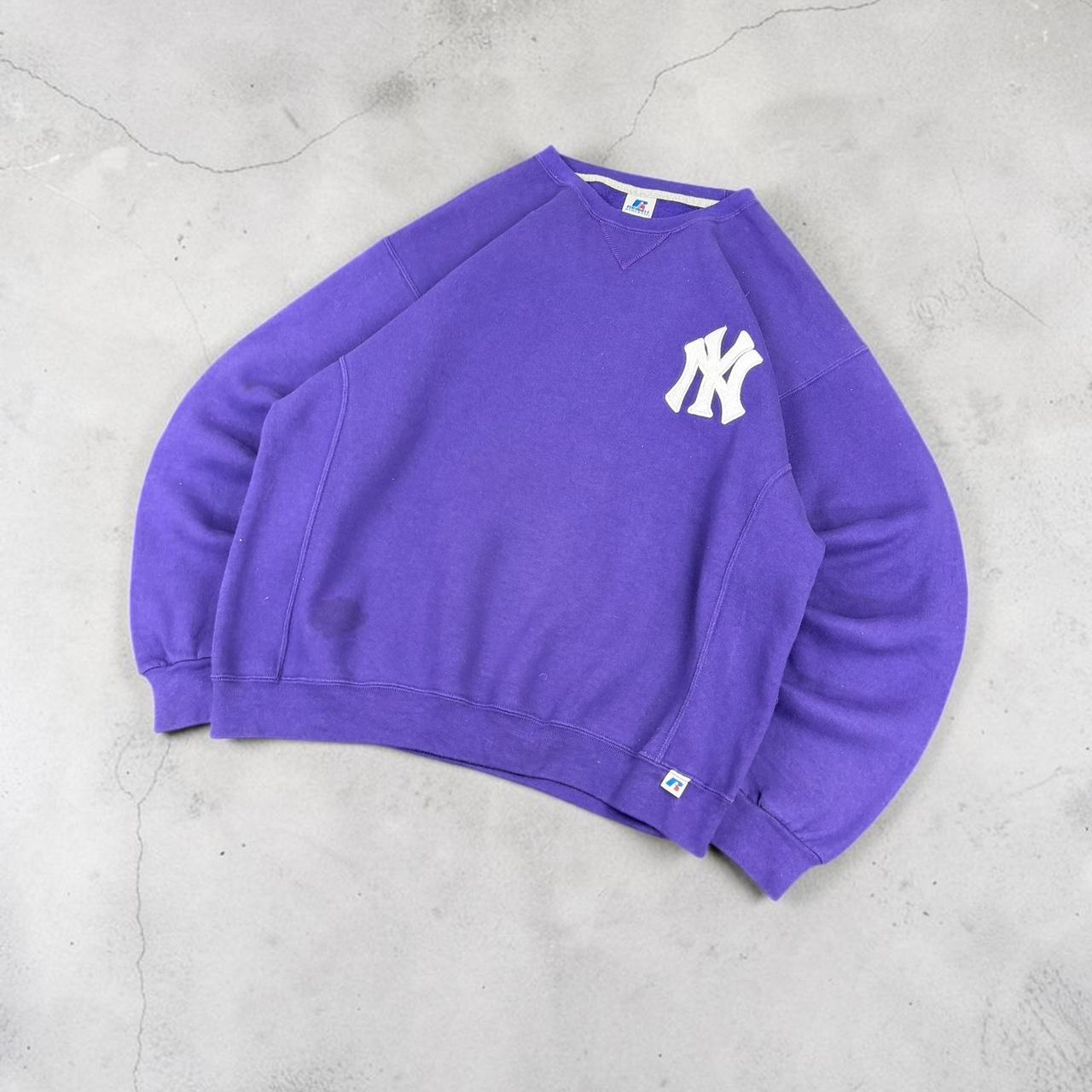 Russell athletic X Yankee embroidered Baseball sweatshirt
