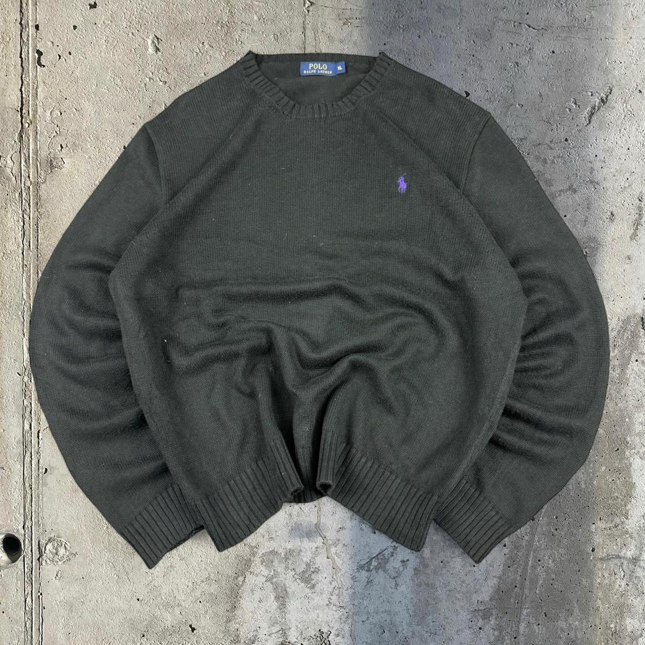 Polo Ralph Lauren 90s chunky knit heavyweight fisherman’s jumper