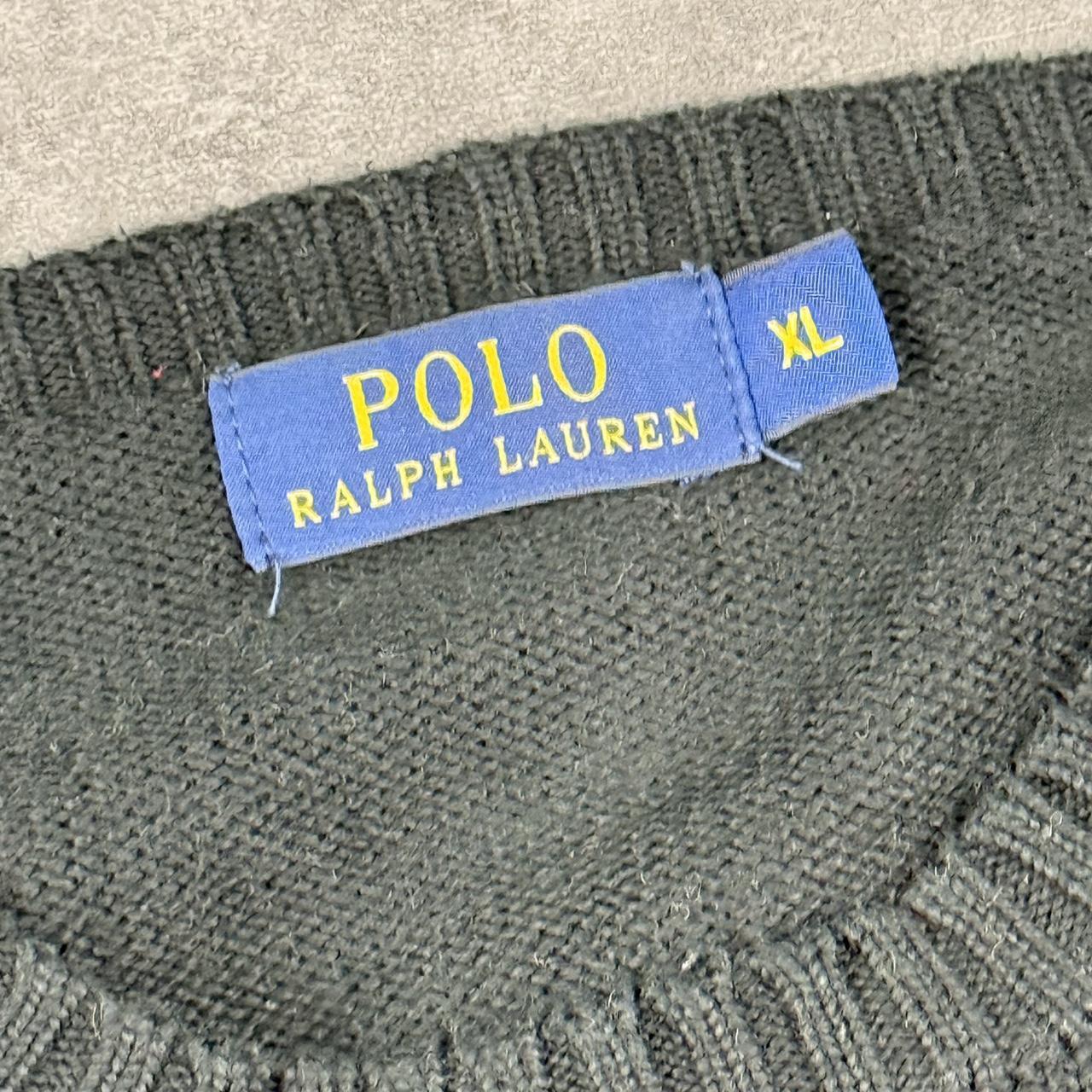 Polo Ralph Lauren 90s chunky knit heavyweight fisherman’s jumper