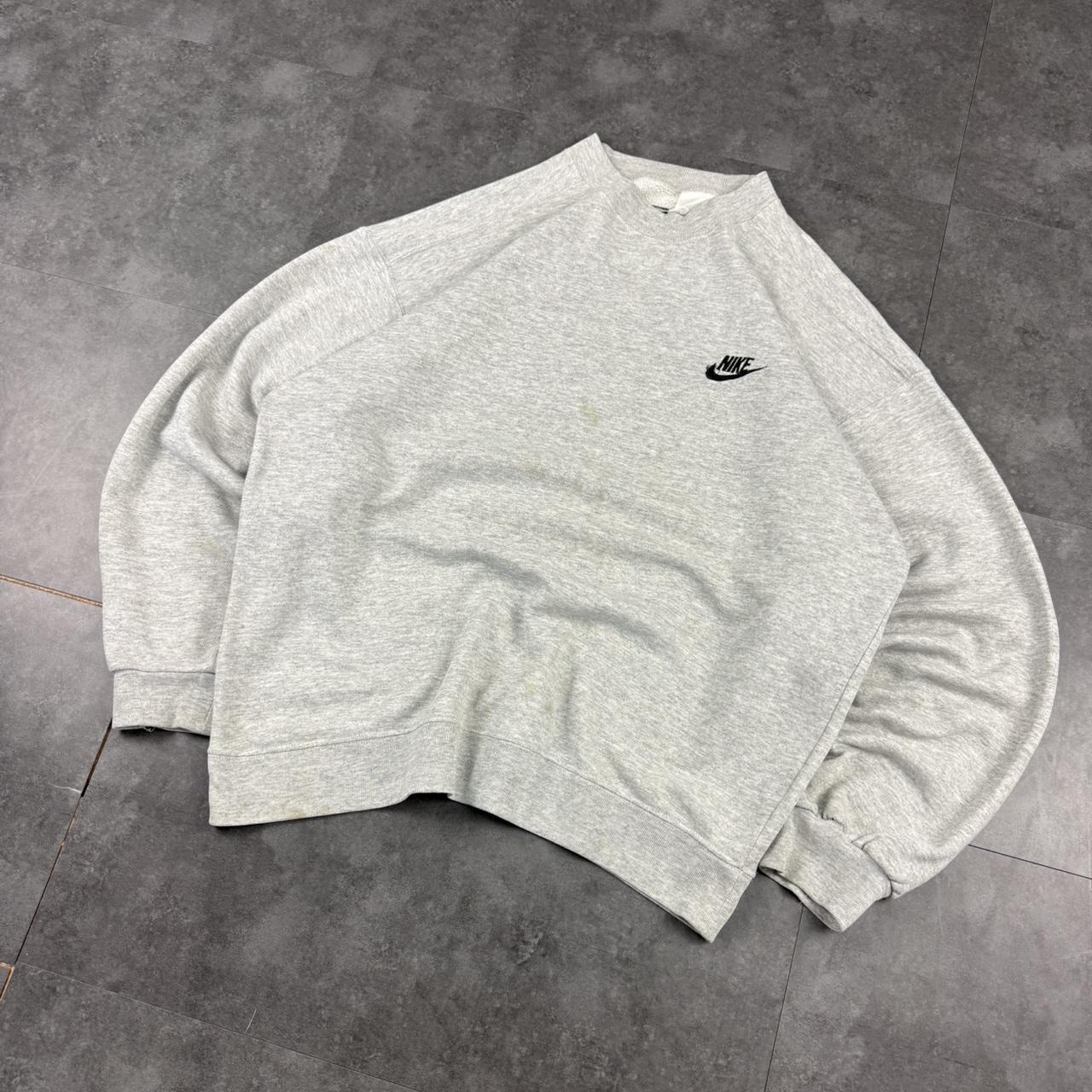 Vintage Nike 90s USA sportwear mini Logo classic embroidered sweatshirt