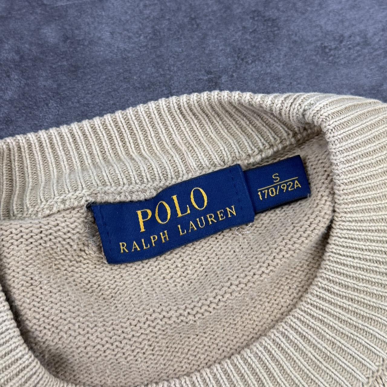 Polo Ralph Lauren 90s chunky knit jumper