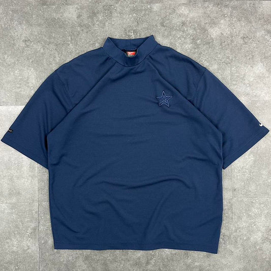 Nike Team dri-fit 2000’s lightweight blue T-shirt with embroidered star