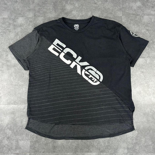 Ecko Unltd T 2000s Y2K logo print graphic T shirt