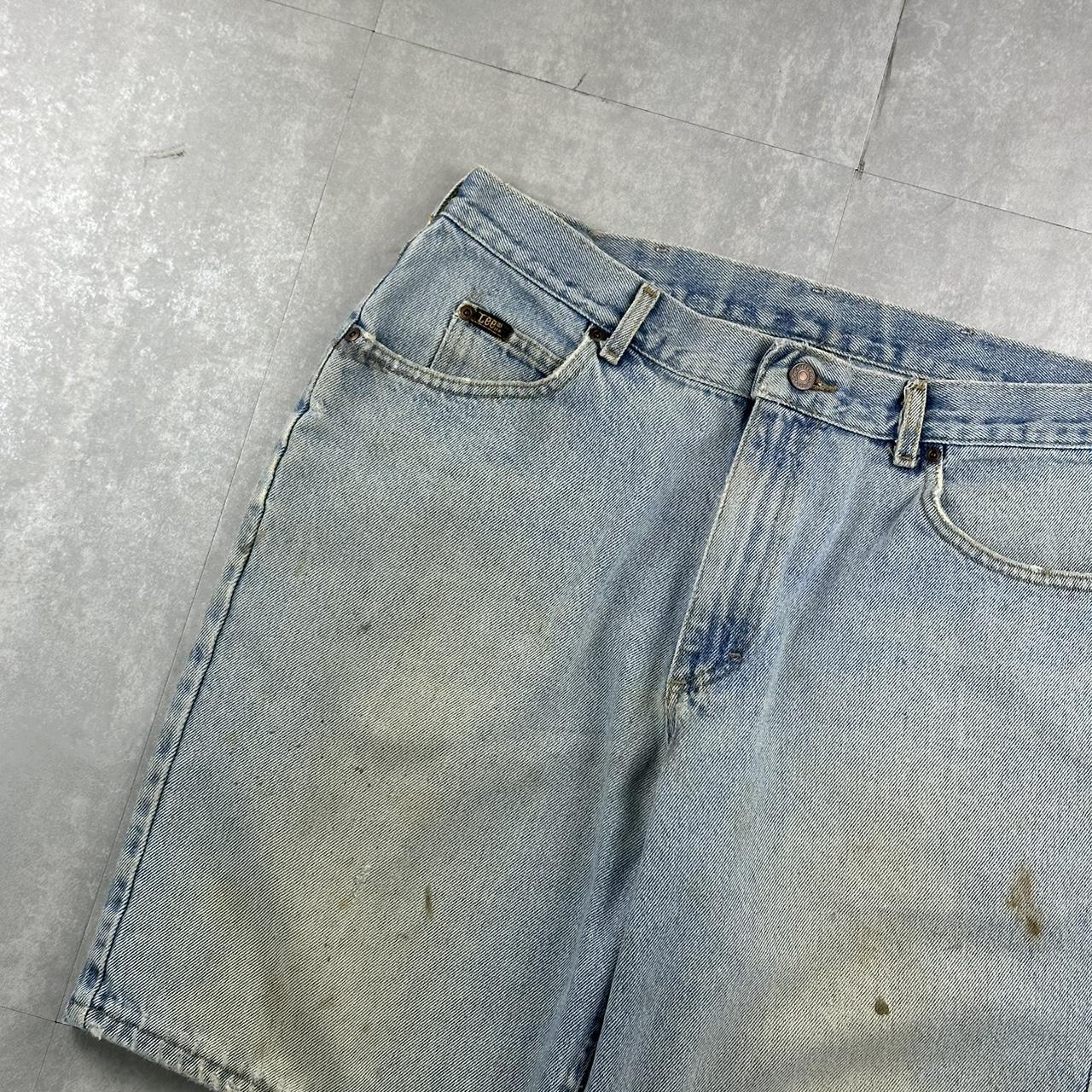 Lee made in the USA 90s carpenter dungaree baggy Jorts