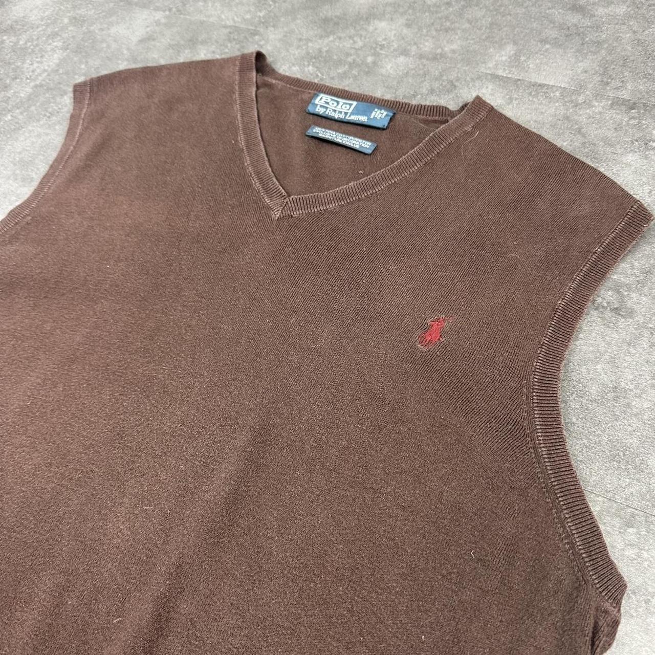 Polo Ralph Lauren 90s V Neck knit pullover knit Vest