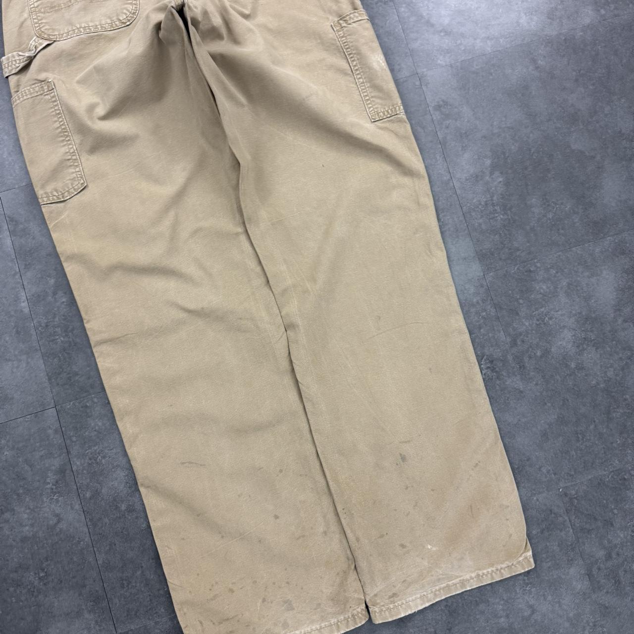 Carhartt 2000s distressed dungaree workwear cargo trousers