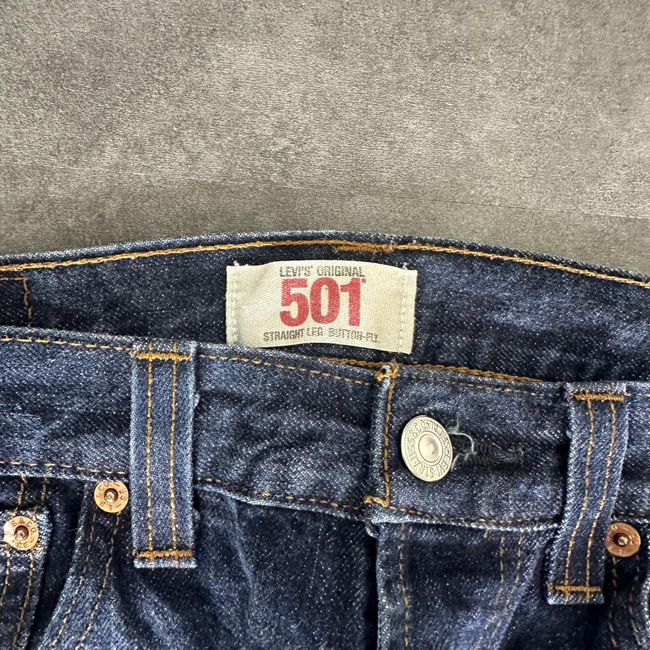 Levi’s 501 straight relaxed fit baggy jeans