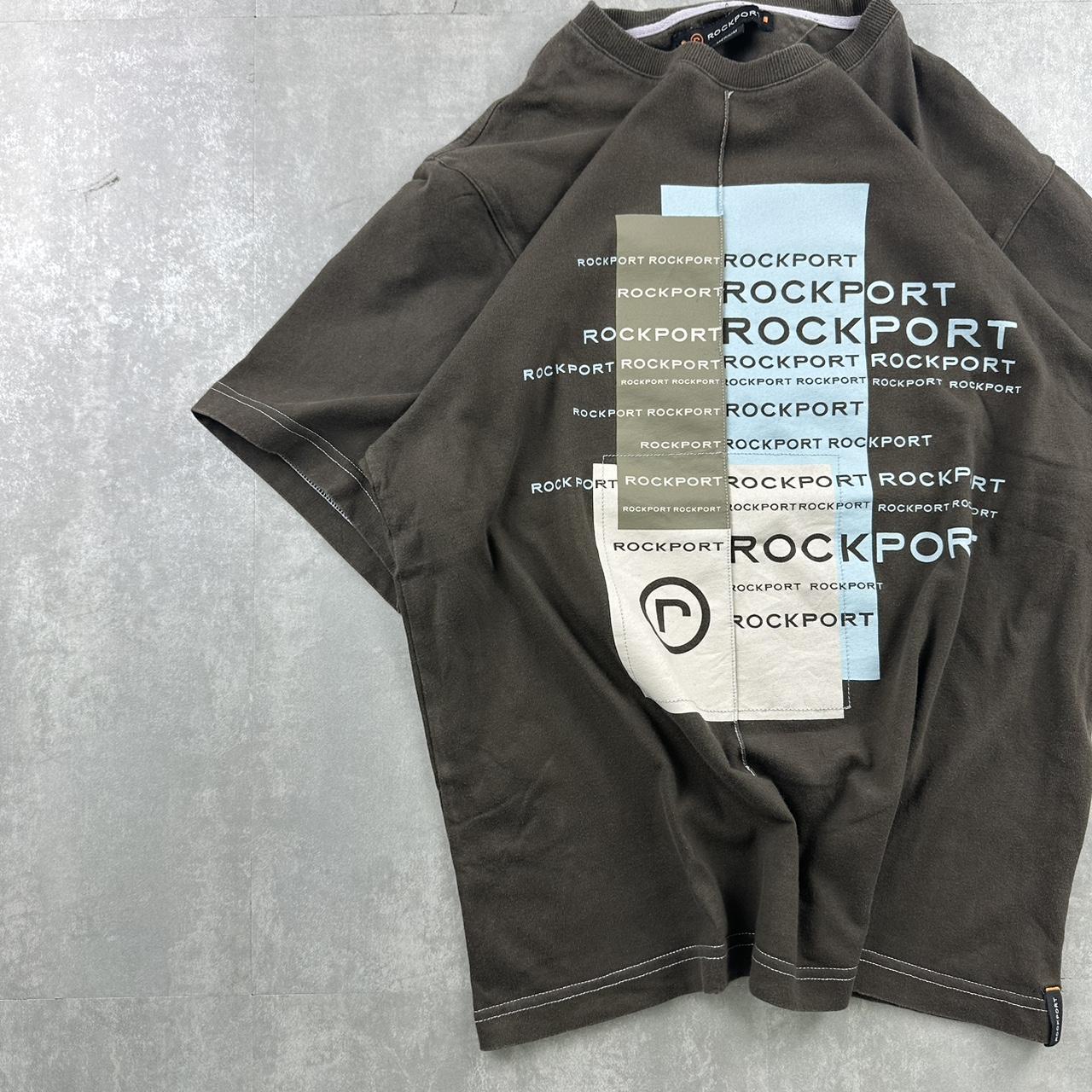 Rockport 2000s spell out T shirt