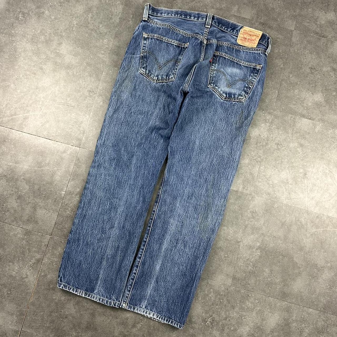 Levi’s 501 straight relaxed fit baggy jeans