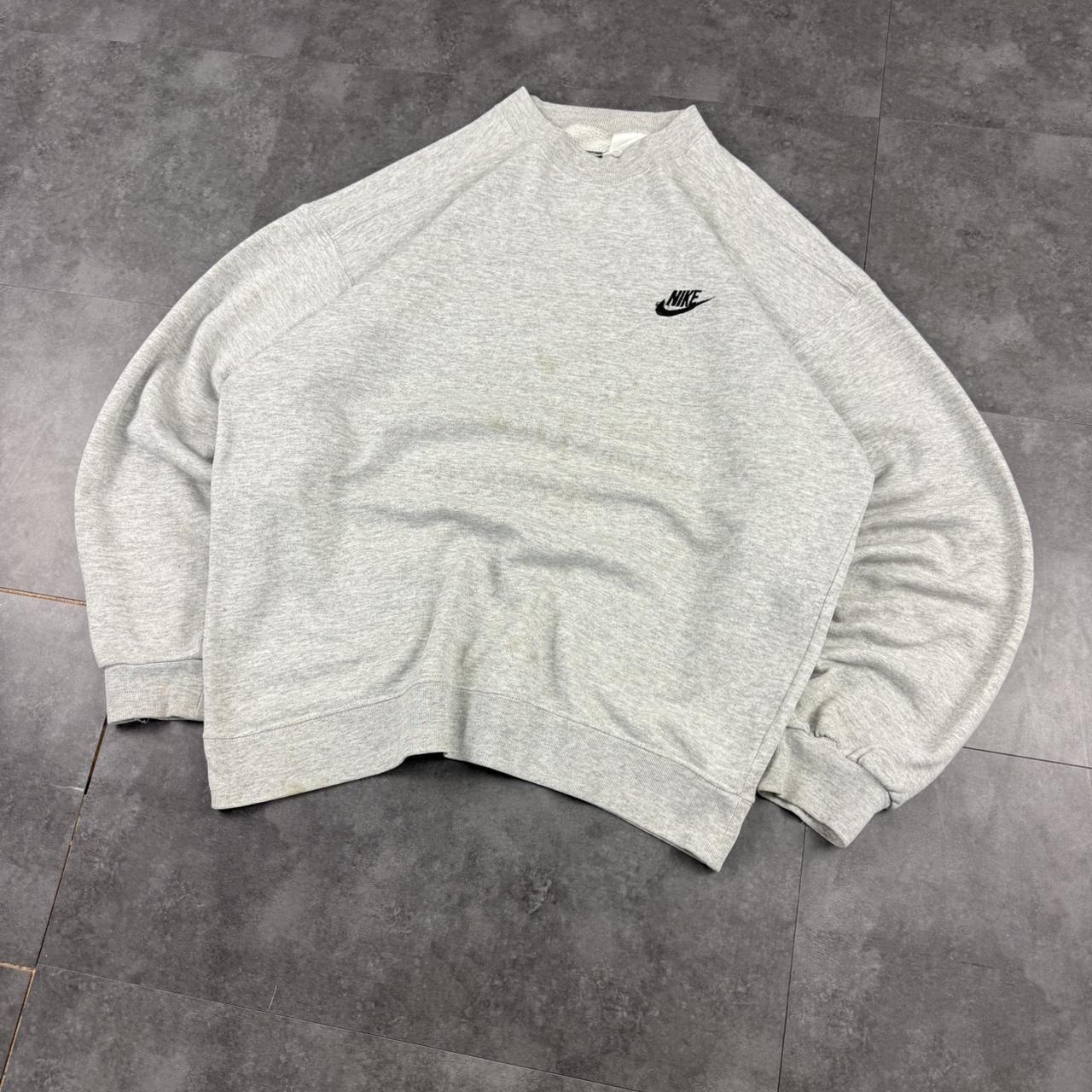 Vintage Nike 90s USA sportwear mini Logo classic embroidered sweatshirt