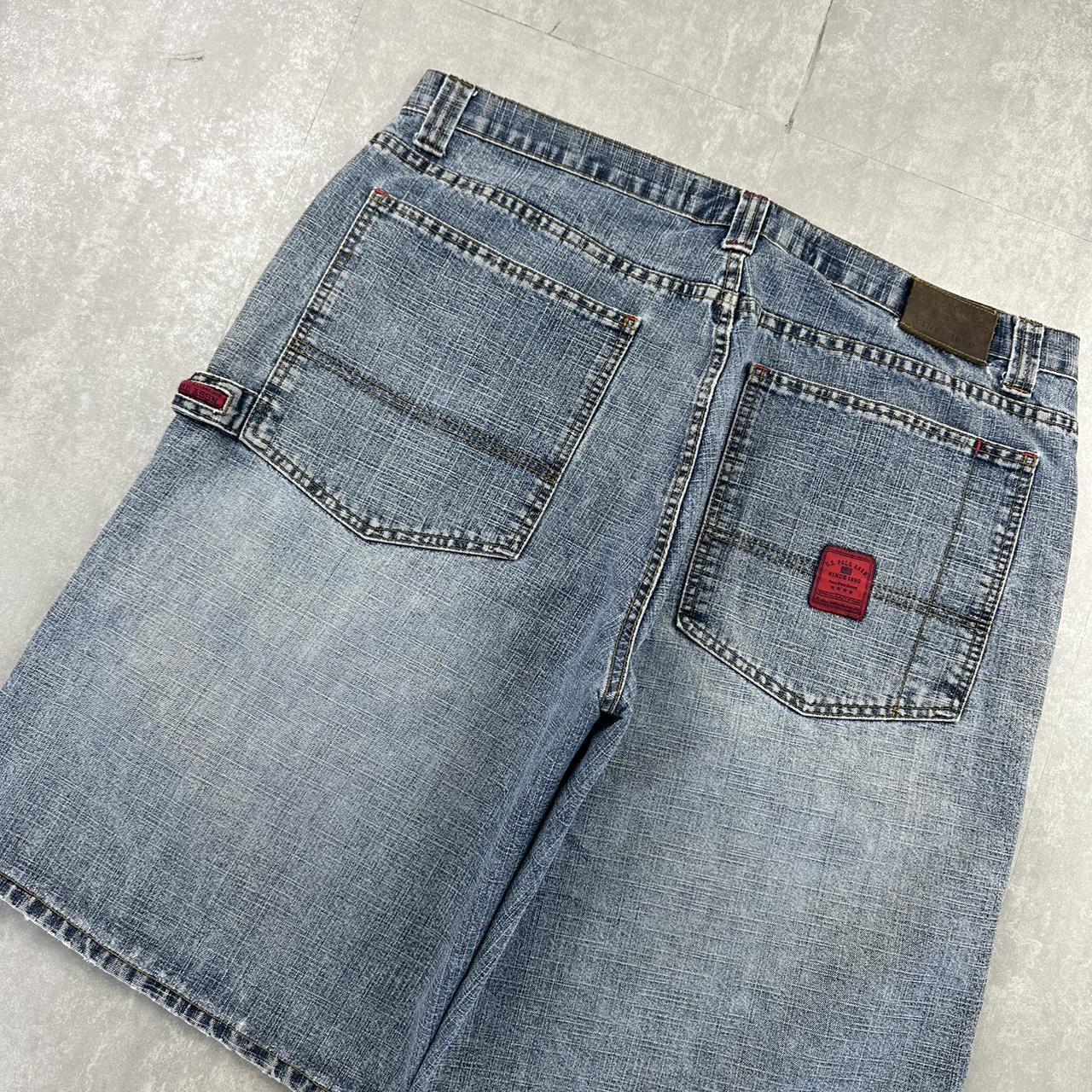 US Polo Assn 2000s spellout carpenter style jorts