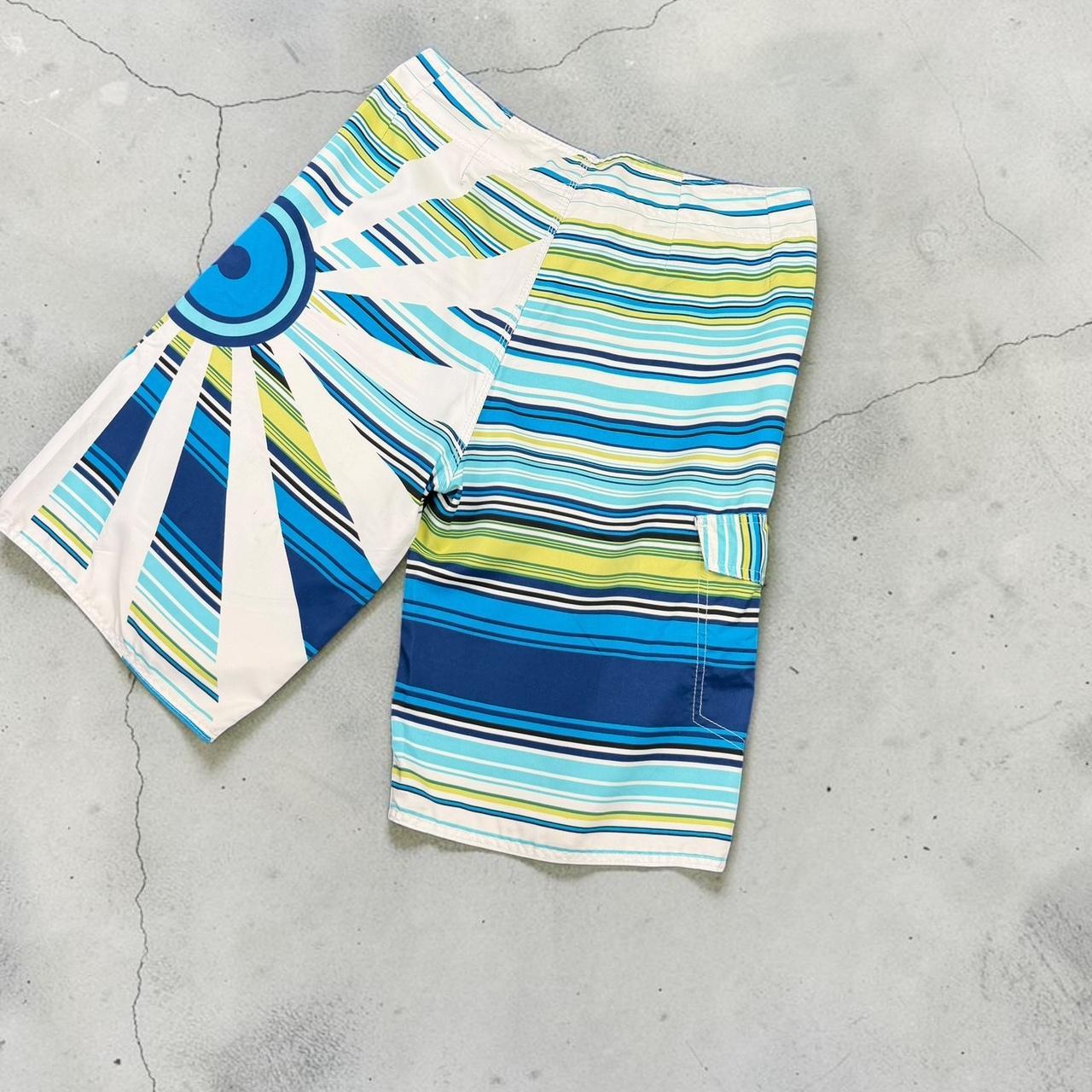 Billabong Vintage Y2K Surfwear check board shorts cargo shorts