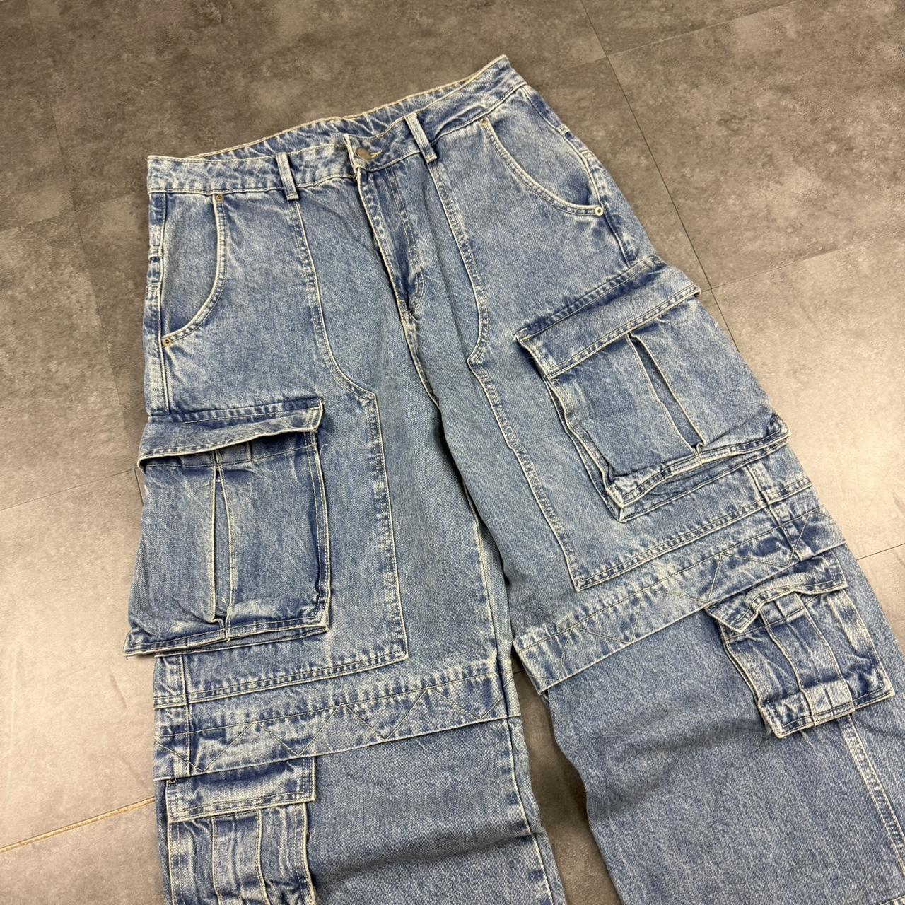 Baggy Y2K 2000s HipHop grunge Japanese heavy jeans