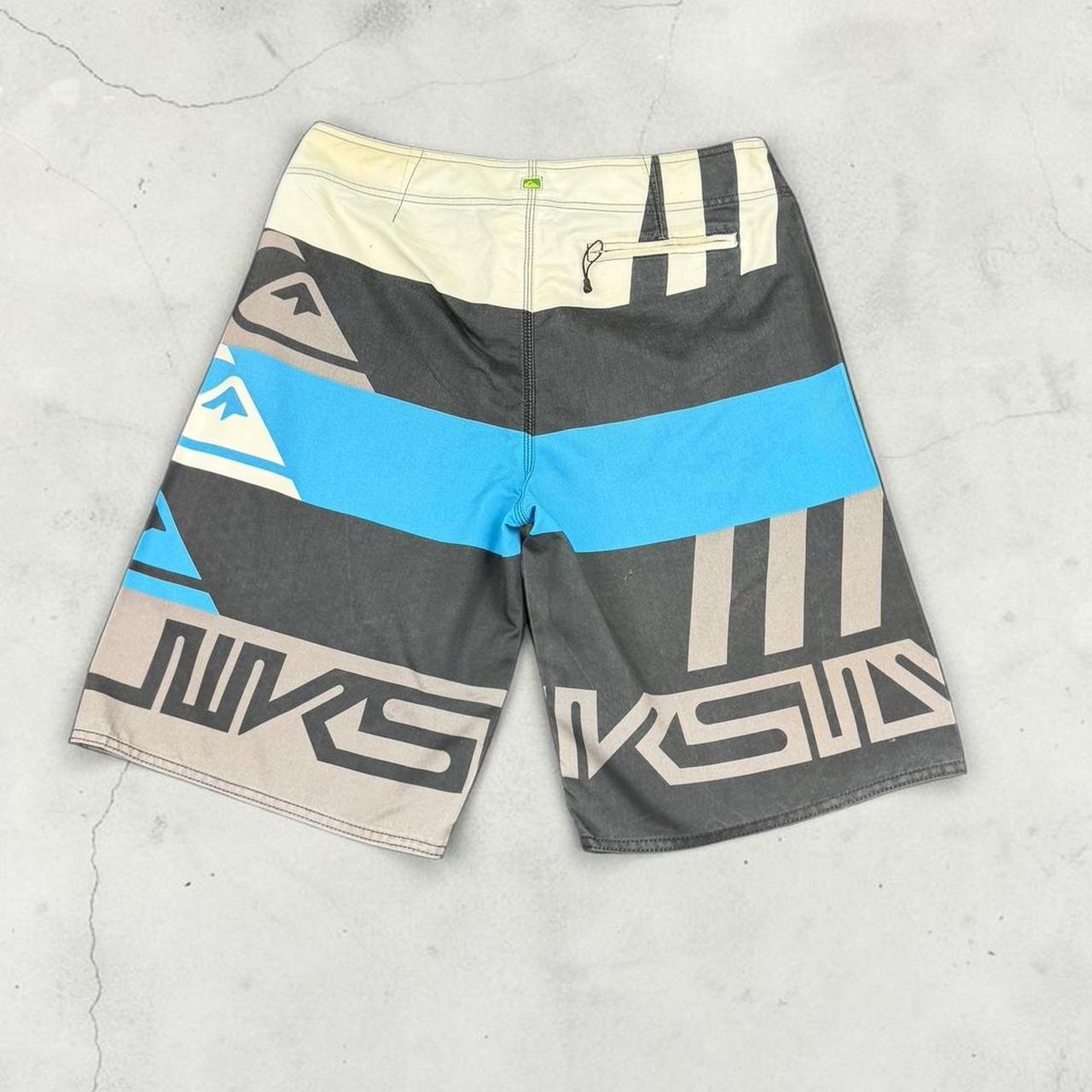 Quiksilver vintage Y2K Surfwear beach swim board shorts
