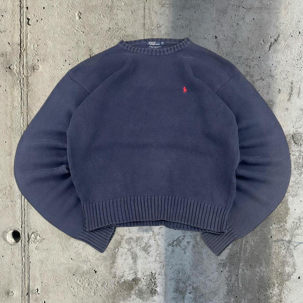 Polo Ralph Lauren 90s heavyweight chunky knit pullover knit Jumper