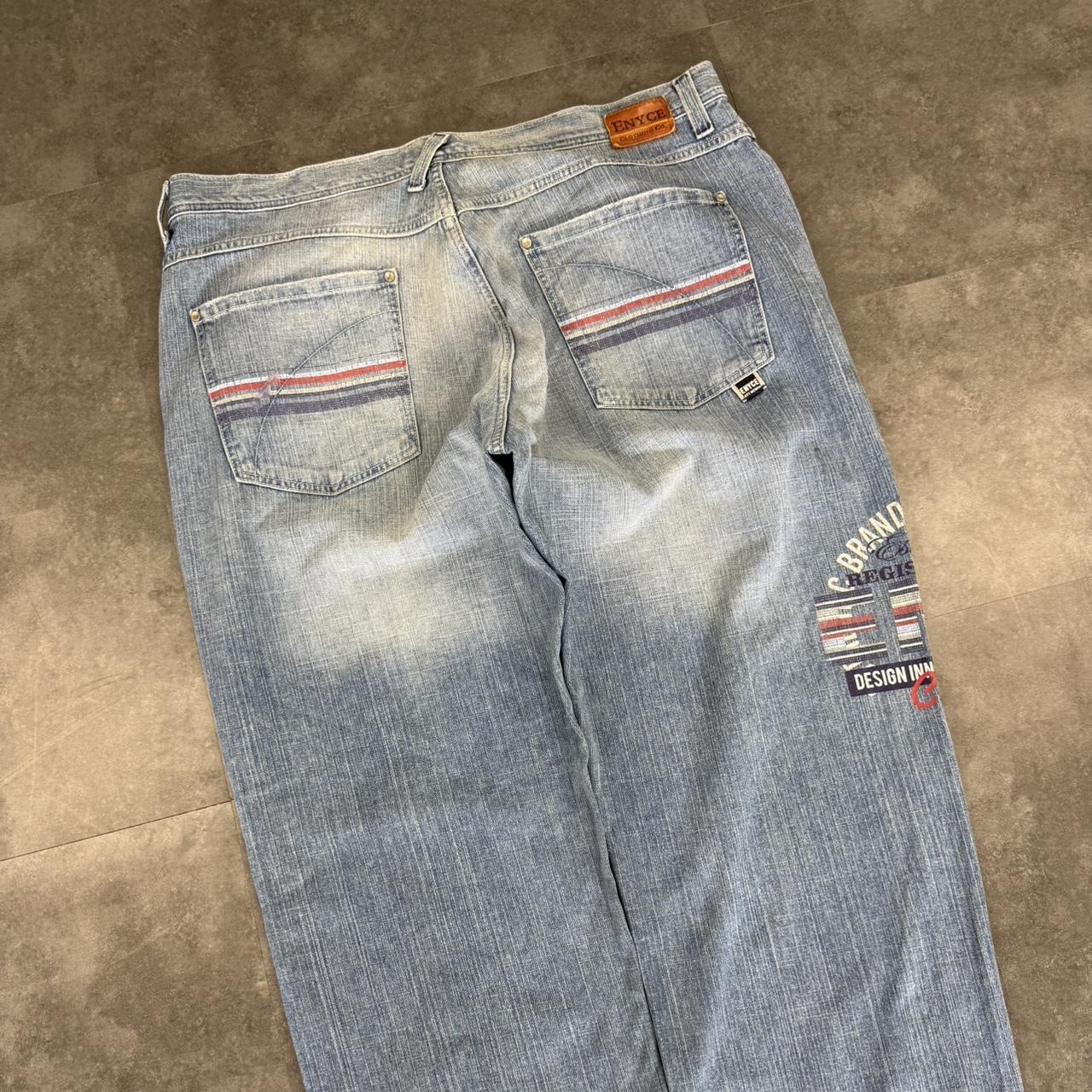 Enyce 2000s USA denim Vintage skater Baggy HipHop Y2k Jeans
