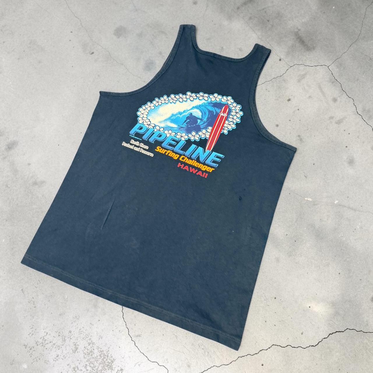 Pipeline Surfing Challenger Vintage Y2K Surfwear logo vest sleeveless T-Shirt