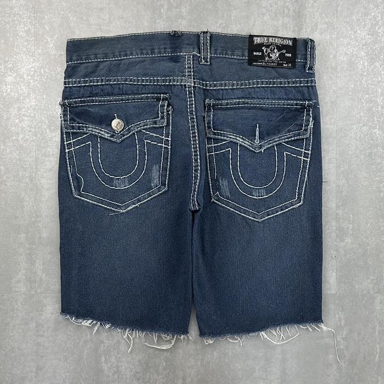 True religion Grunge 2000s spellout carpenter style jorts