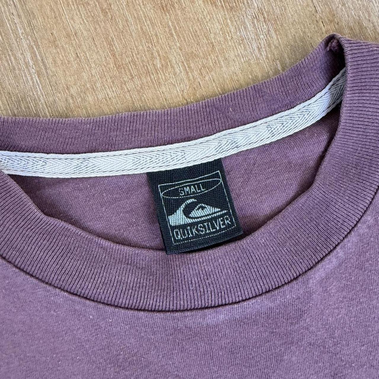 Quiksilver Surfwear burgundy Y2K T-Shirt