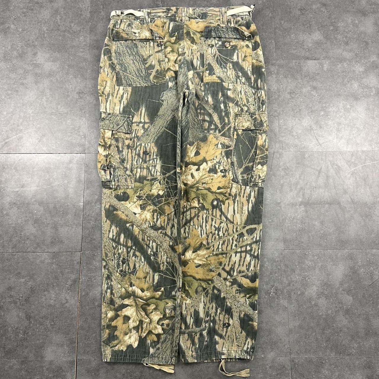Game Winner Sportswear outdoor Mossy oak camo real tree foliage 2000s dungaree workwear cargo trouse