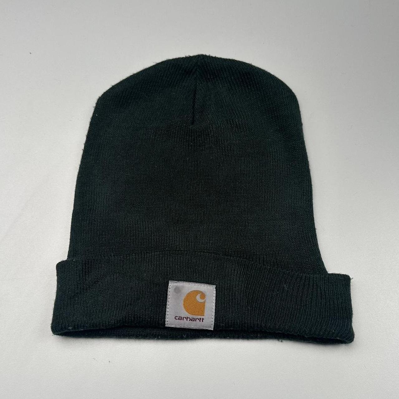 Carhartt 2000s vintage Surfwear Skater embroidered logo beanie hat