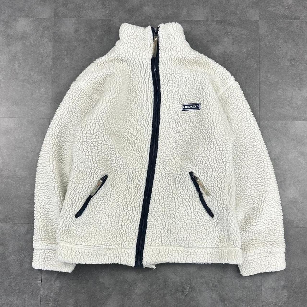 Head 2000’s 90s vintage big embroidered logo fluffy Sweatshirt