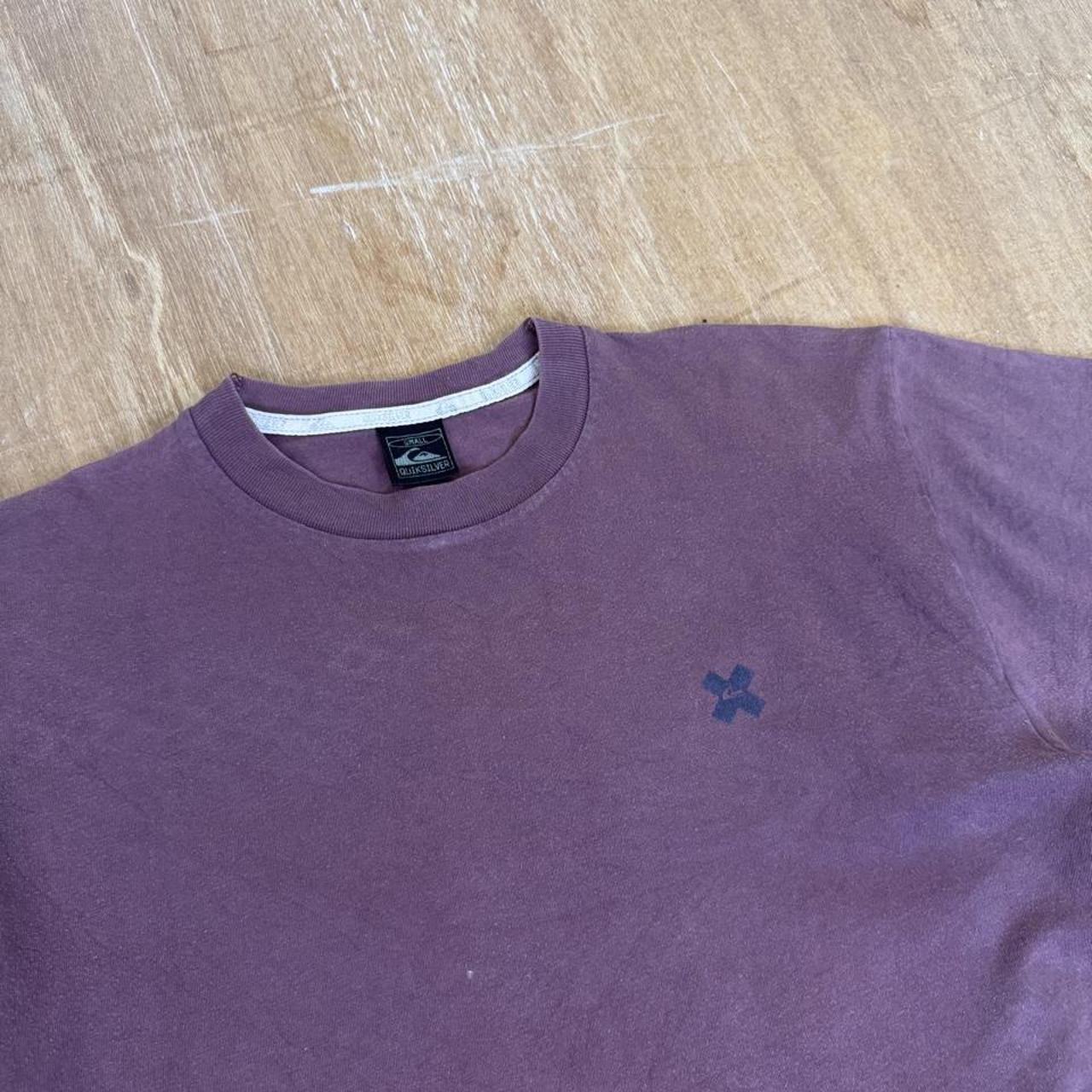 Quiksilver Surfwear burgundy Y2K T-Shirt