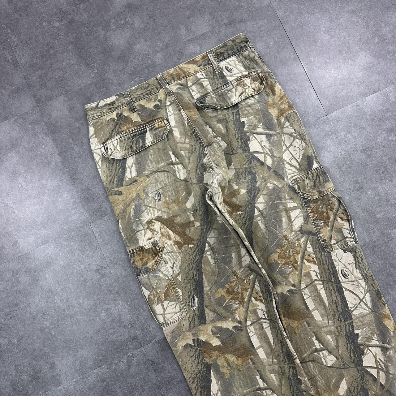 Realtree camo Mossy oak 2000s dungaree workwear cargo trousers