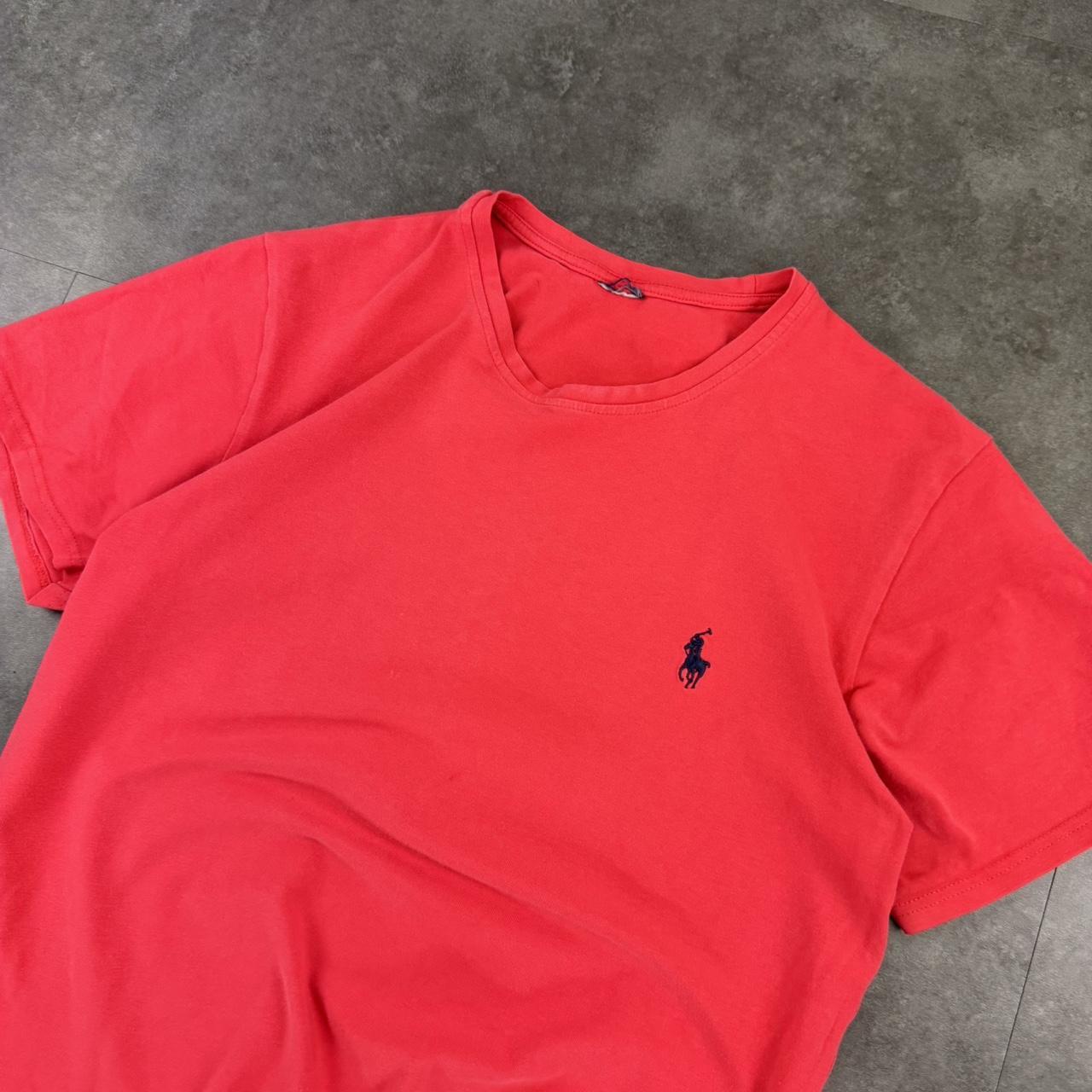Polo Ralph Lauren 2000s mini logo embroidered print T shirt