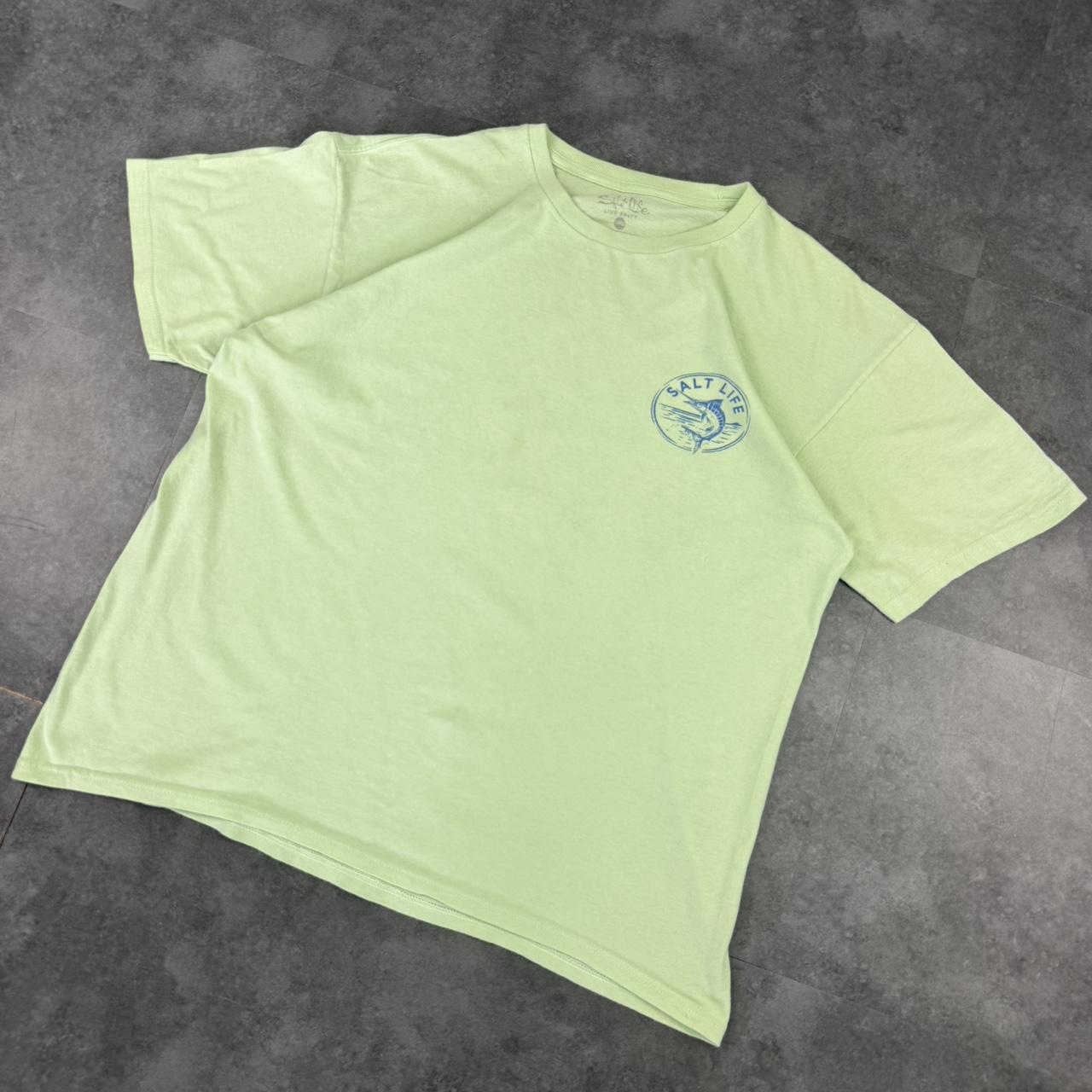 Salt Life 2000s surf Y2K logo print graphic T shirt
