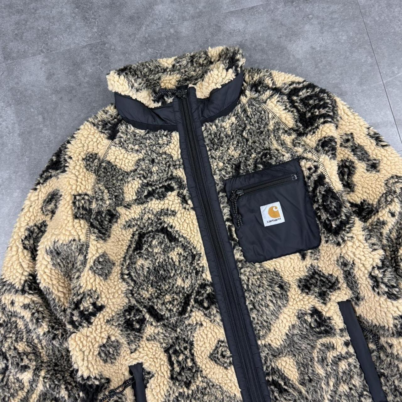 Carhartt WIP Prentis Liner fleece zip up Y2K style jacket