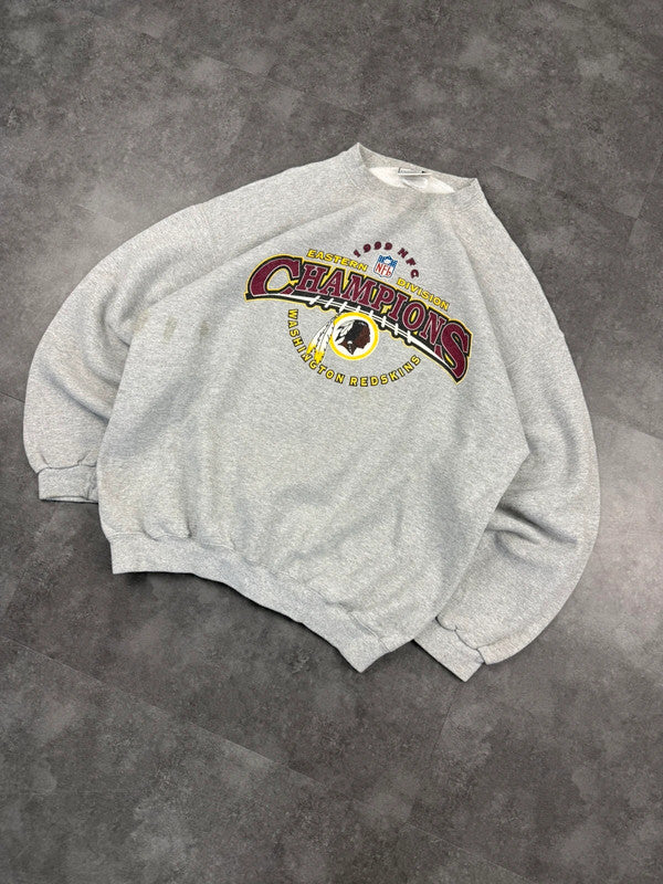 Vintage Puma Washington Redskins College Football Spellout Print Sweatshirt Y2k