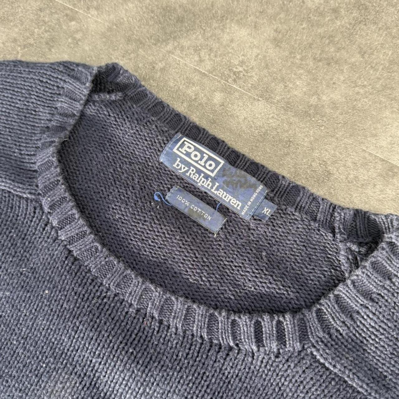 Polo Ralph Lauren 90s chunky knit jumper