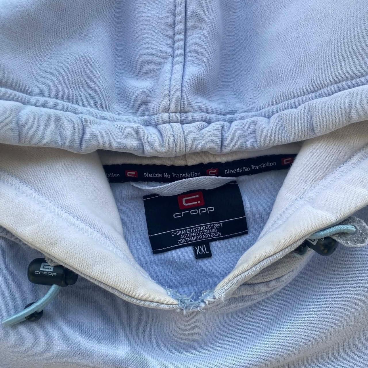 Cropp CRP Vintage Y2K Surfwear 2000s spellout hoodie