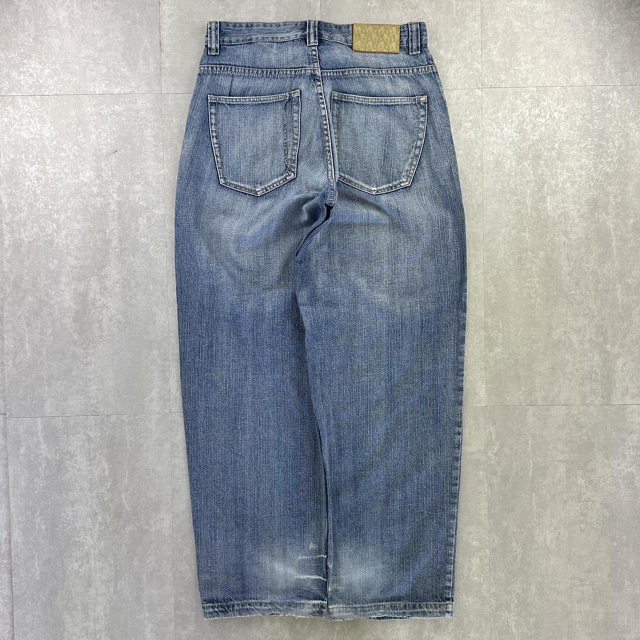 Pelle pelle monogram jeans 2000s spellout carpenter jeans