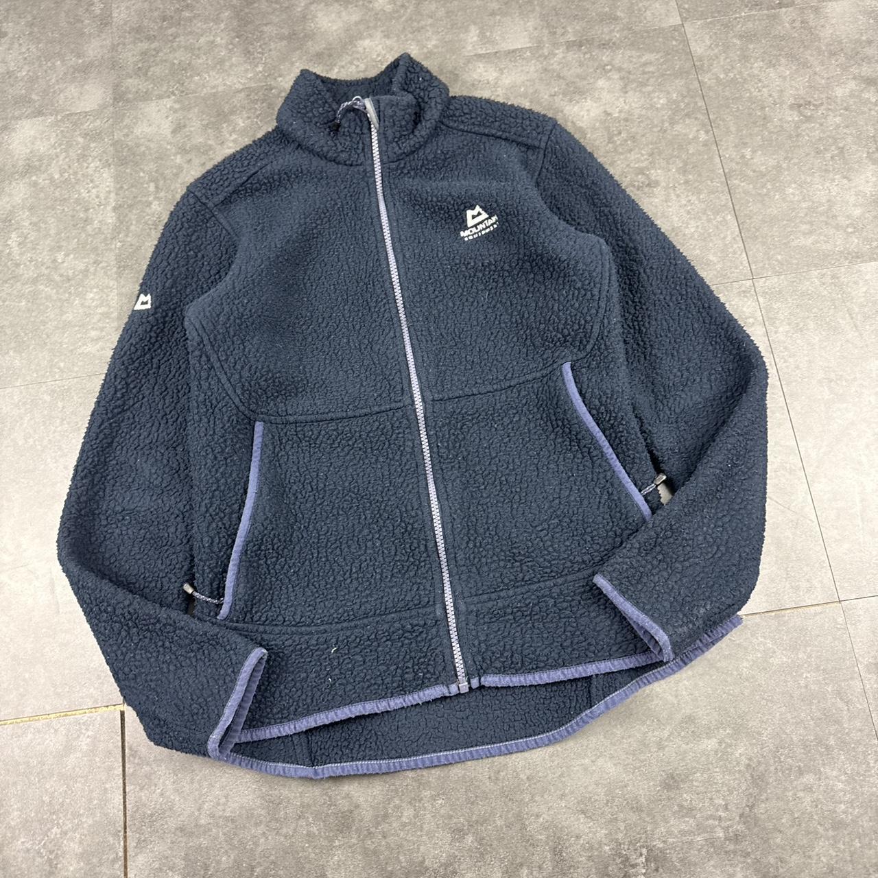 Vintage Mountain Equipment full Zip pile purple fleece
