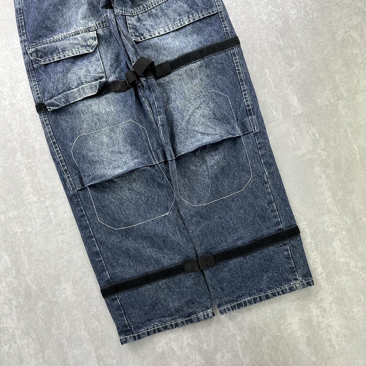 Jing Yang Denim jeans 2000s spellout carpenter skate jeans