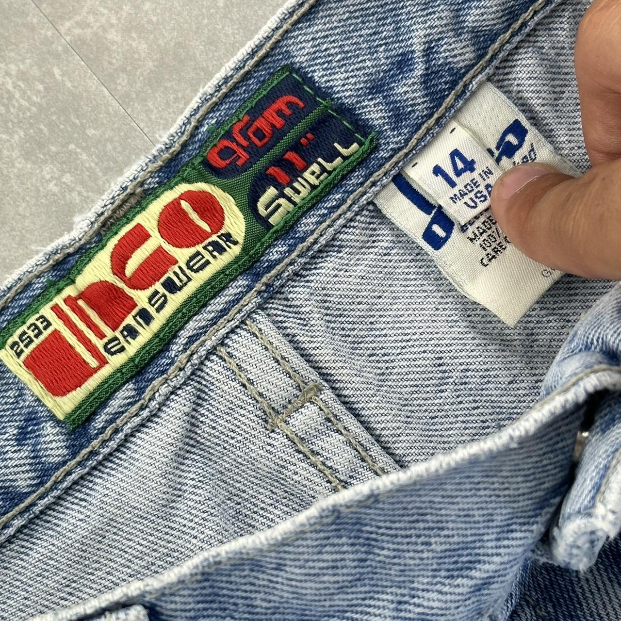 JNCO 2000s Japanese style spellout carpenter fit skate jorts