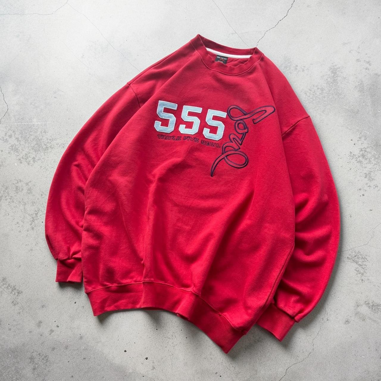 Triple Five NYC Vintage Y2K Hiphop 2000s spellout sweatshirt