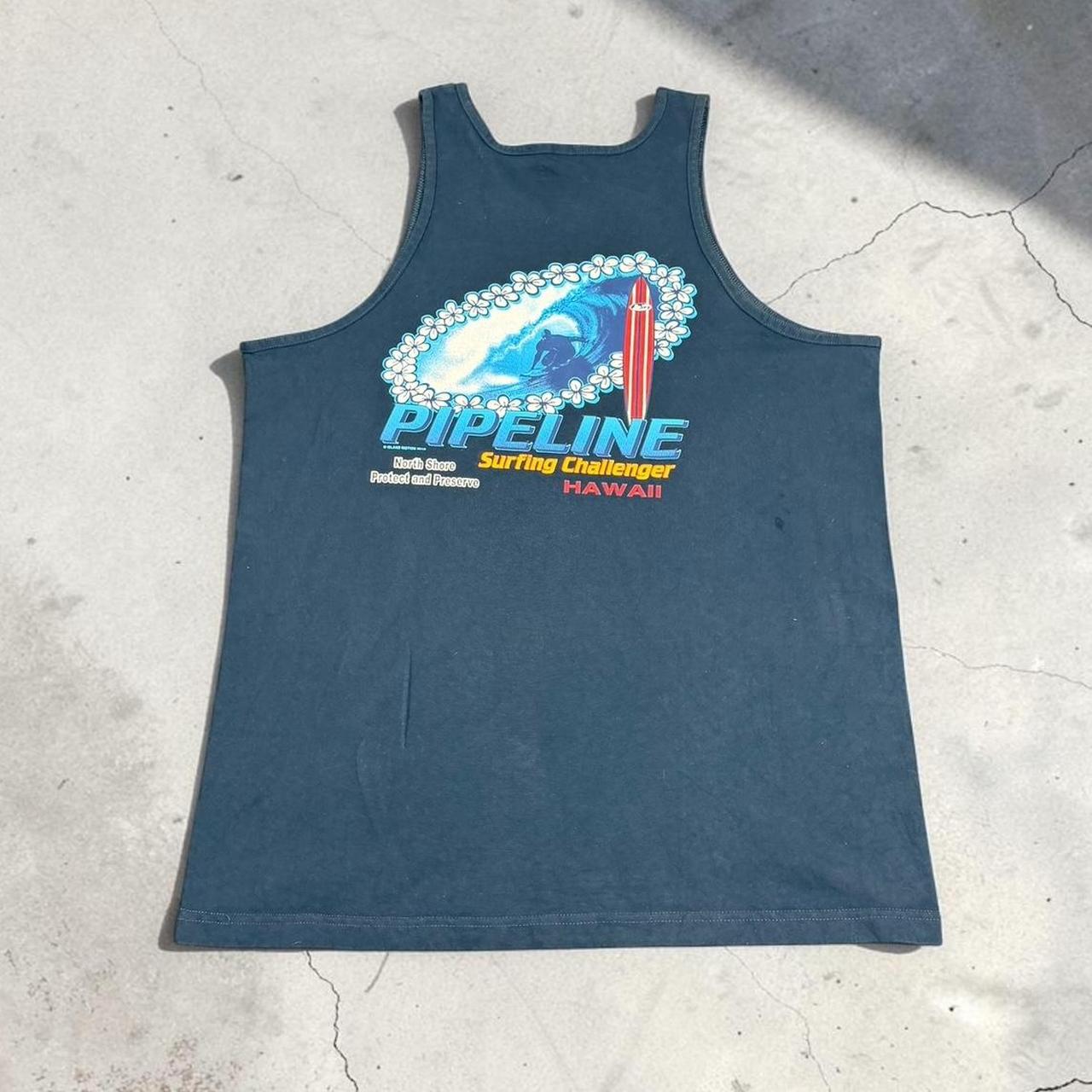 Pipeline Surfing Challenger Vintage Y2K Surfwear logo vest sleeveless T-Shirt