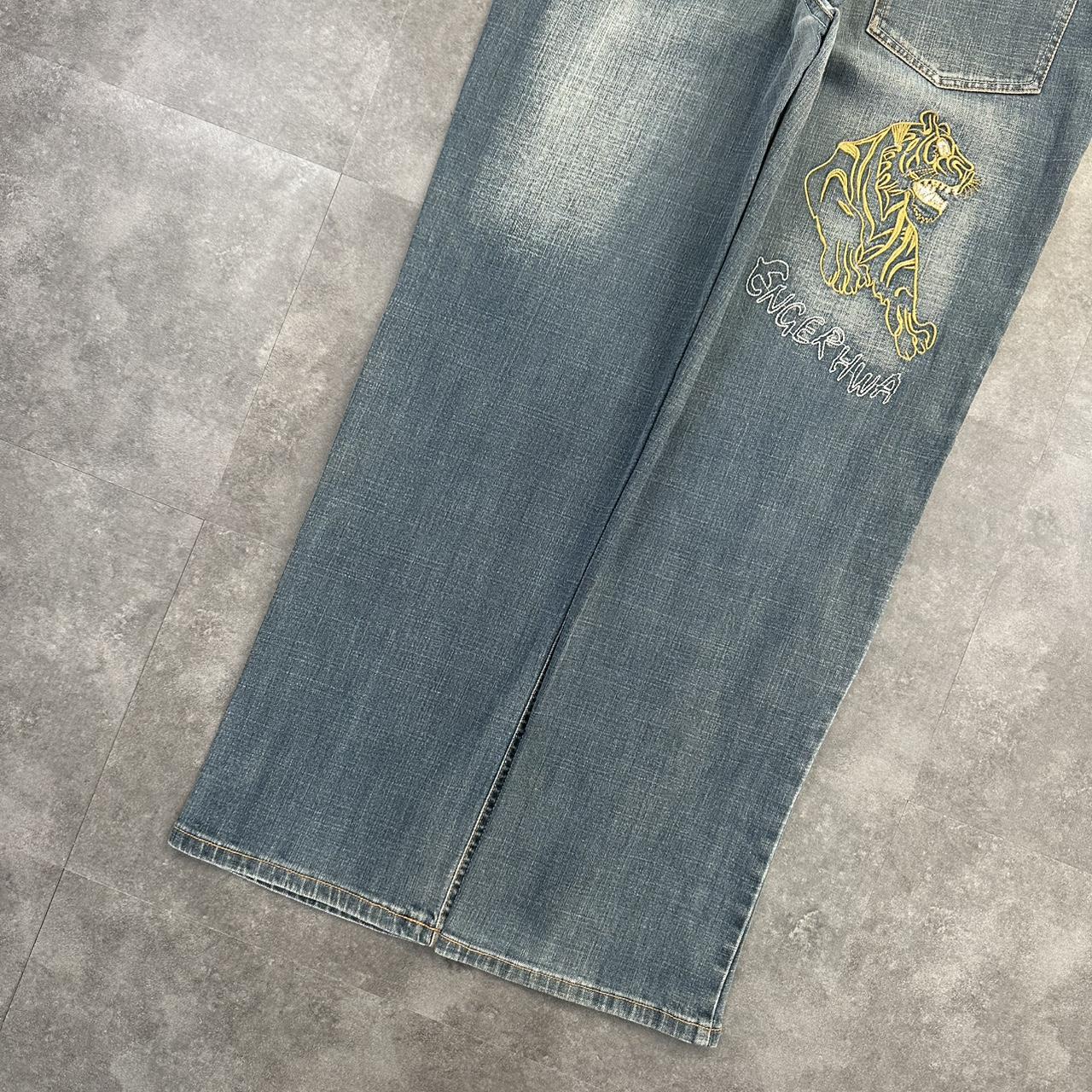 Japanese style hiphop 2000s jeans