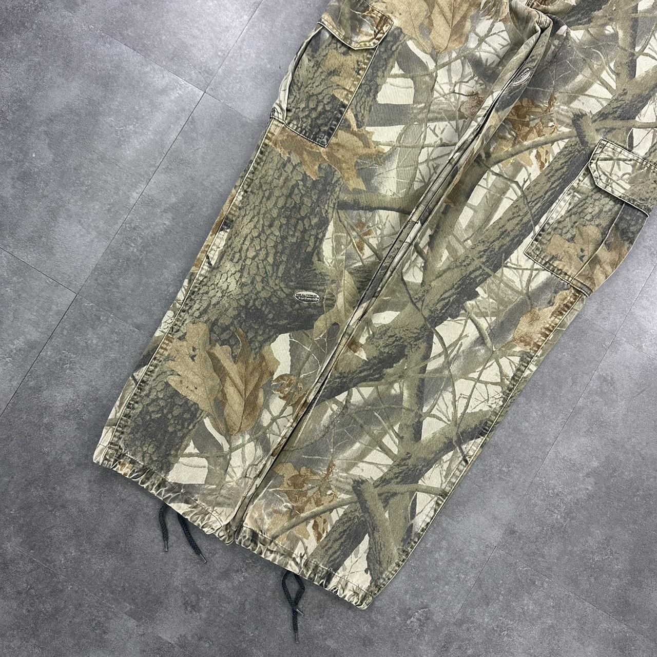 Realtree camo Mossy oak 2000s dungaree workwear cargo trousers