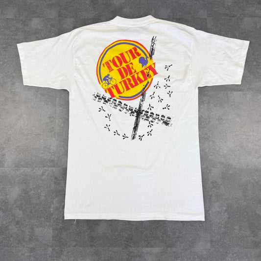 Hanes Heavyweight 90s Single Stitch Graphic print long sleeve T-Shirt