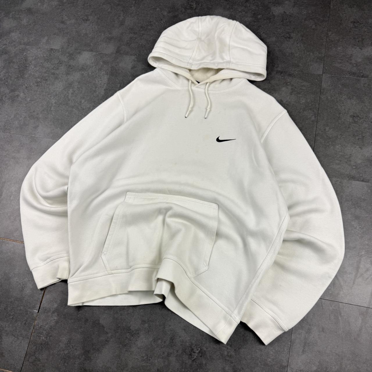 vintage Nike 2000s swoosh logo embroidered pullover hoodie