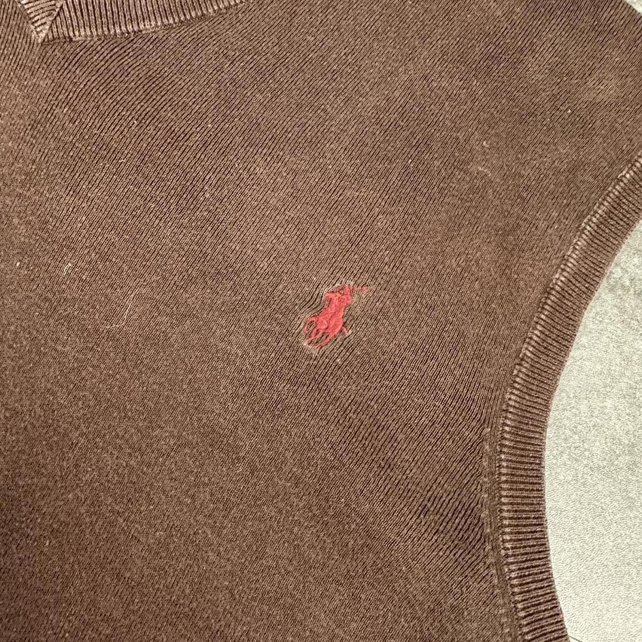 Polo Ralph Lauren 90s V Neck knit pullover knit Vest