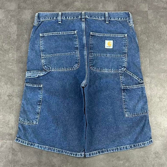 Carhartt 2000s dungaree workwear comfort fit cargo shorts