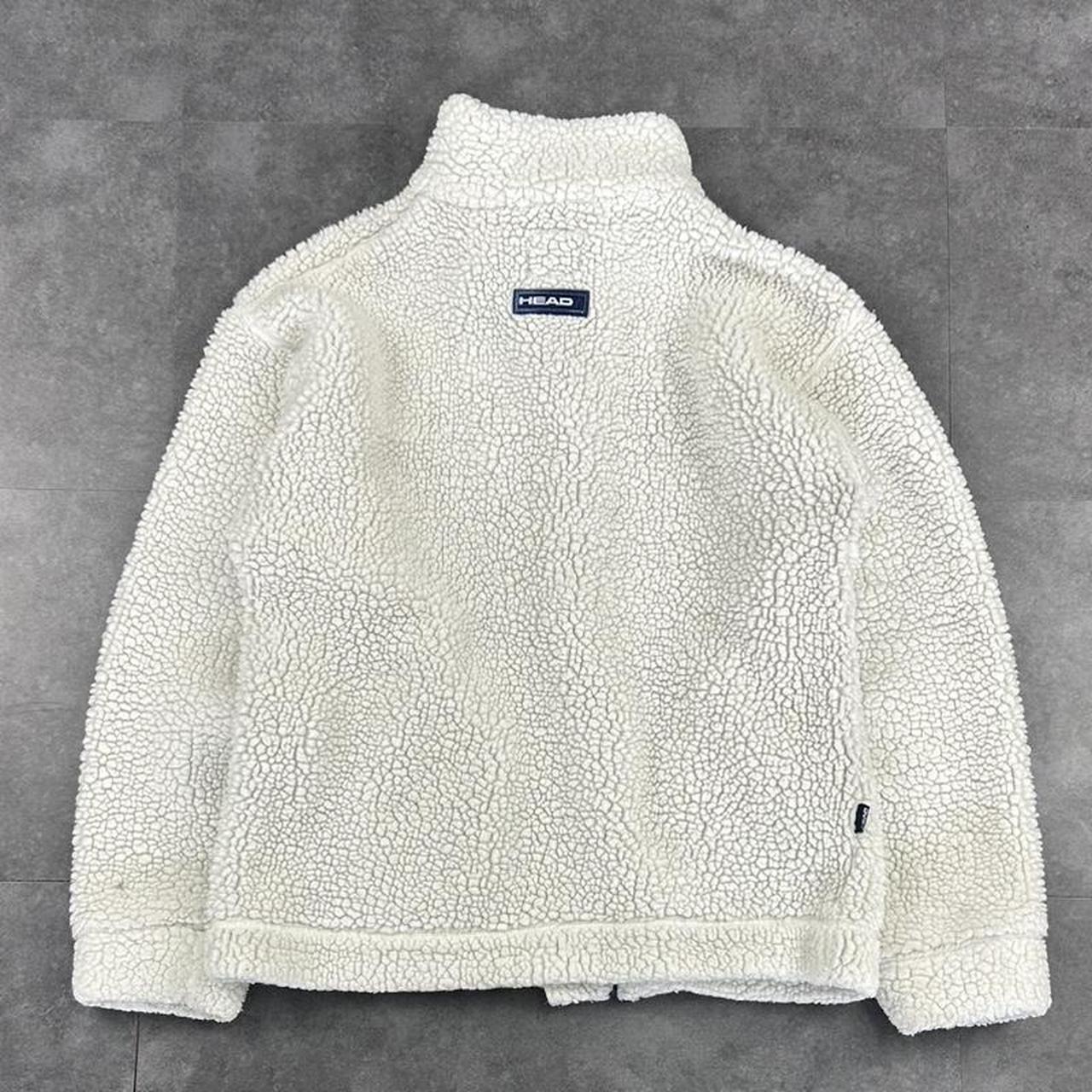 Head 2000’s 90s vintage big embroidered logo fluffy Sweatshirt
